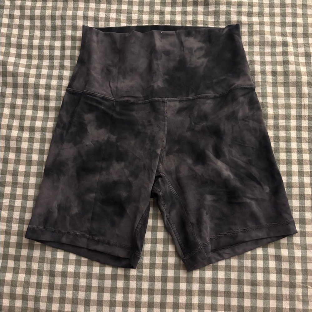 lululemon align Tye-dye biker shorts, 6”